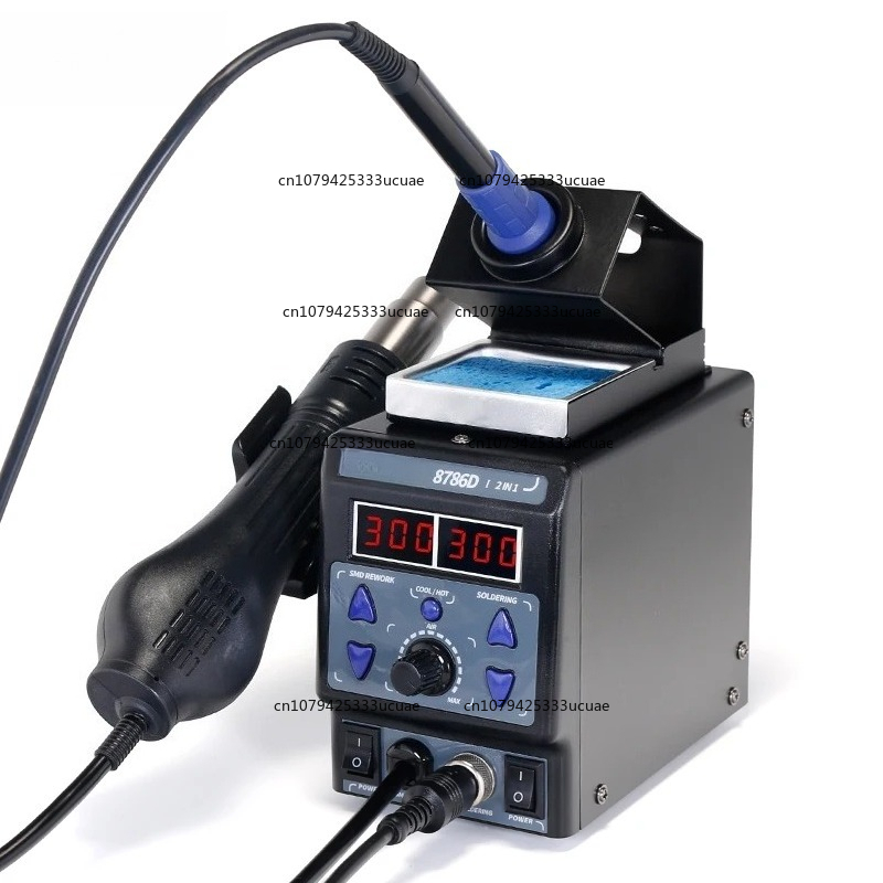 Smd Rework Station Hot Air Soldering 2 In 1 - Station de retouche 2 en 1,
