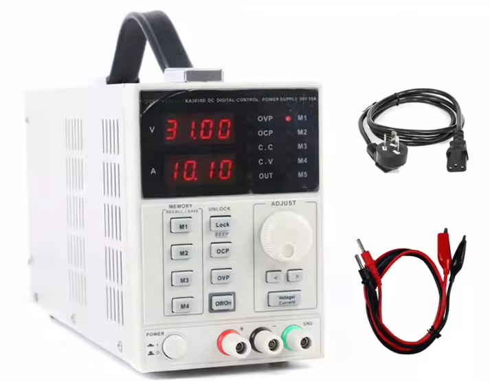 Programmable Linear Dc Power Supply 30V 10A - Alimentation électrique numérique de laboratoire programmable
