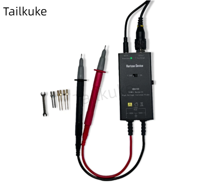 High Voltage Differential Probe 100Mhz 1300V - Sonde différentielle d'isolation haute tension, sonde