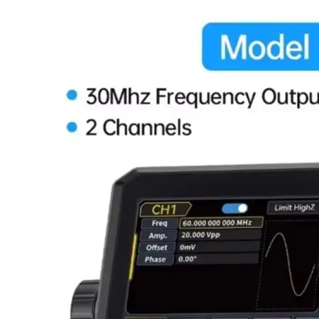 Générateur de fonctions à doub - Dual Channel Arbitrary Waveform Function Generator 60Mhz avis et prix
