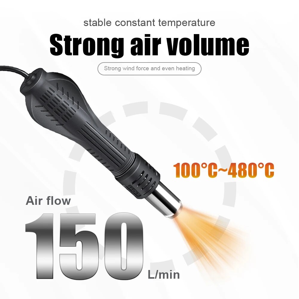 JCD-Station de soudage 8898 W  - Smd Rework Station Hot Air Soldering 2 In 1 avis et prix