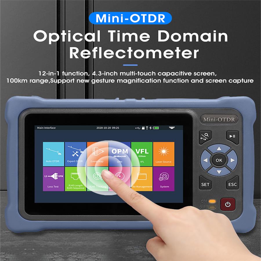 Réflectomètre optique de domai - Optical Time Domain Reflectometer Otdr 1310 1550Nm avis et prix